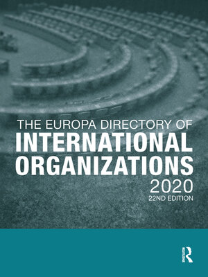 cover image of The Europa Directory of International Organizations 2020